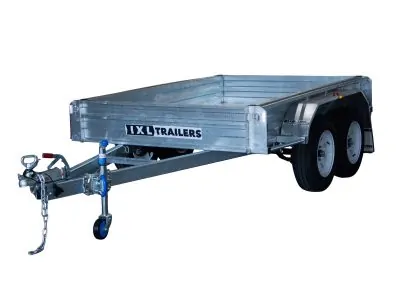 8×5 Premium Tandem Axle Galvanised Box Trailer